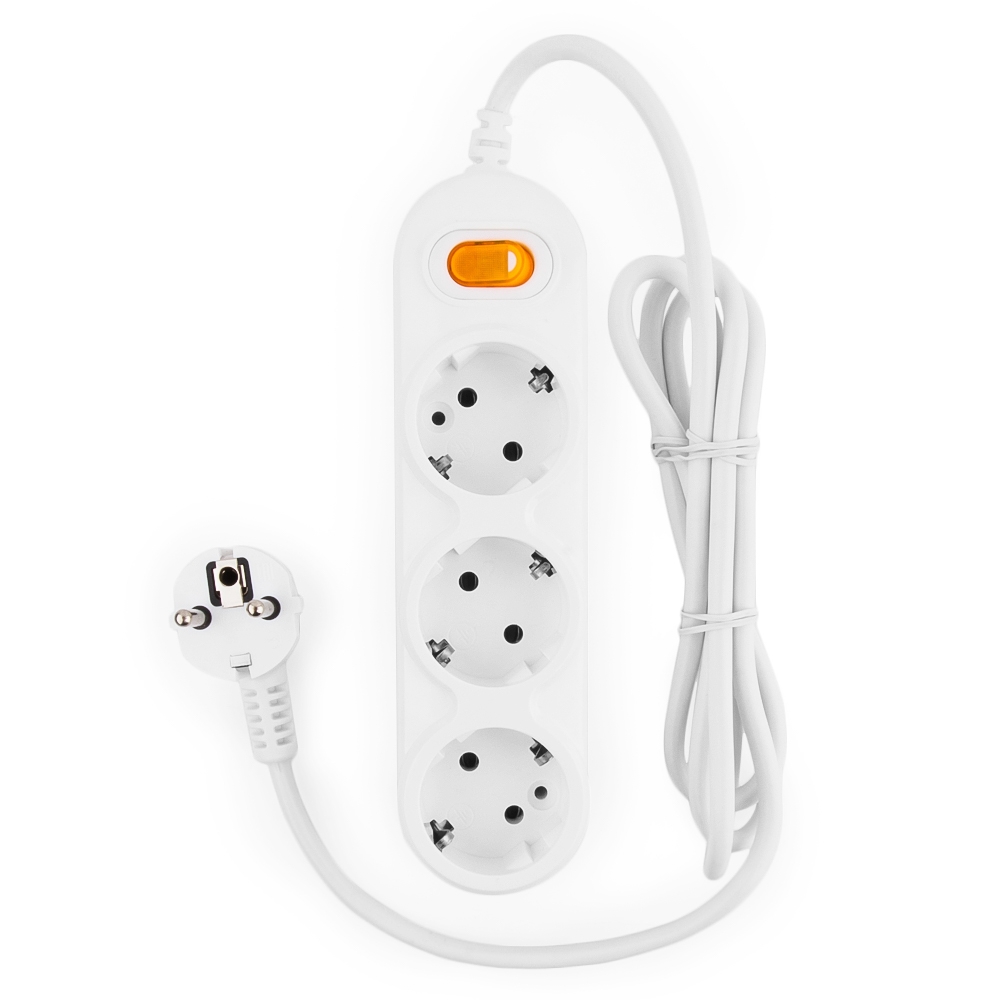 фото Удлинитель power cube 3 sockets 16a 1.5m pc-y-5-3s-1.5