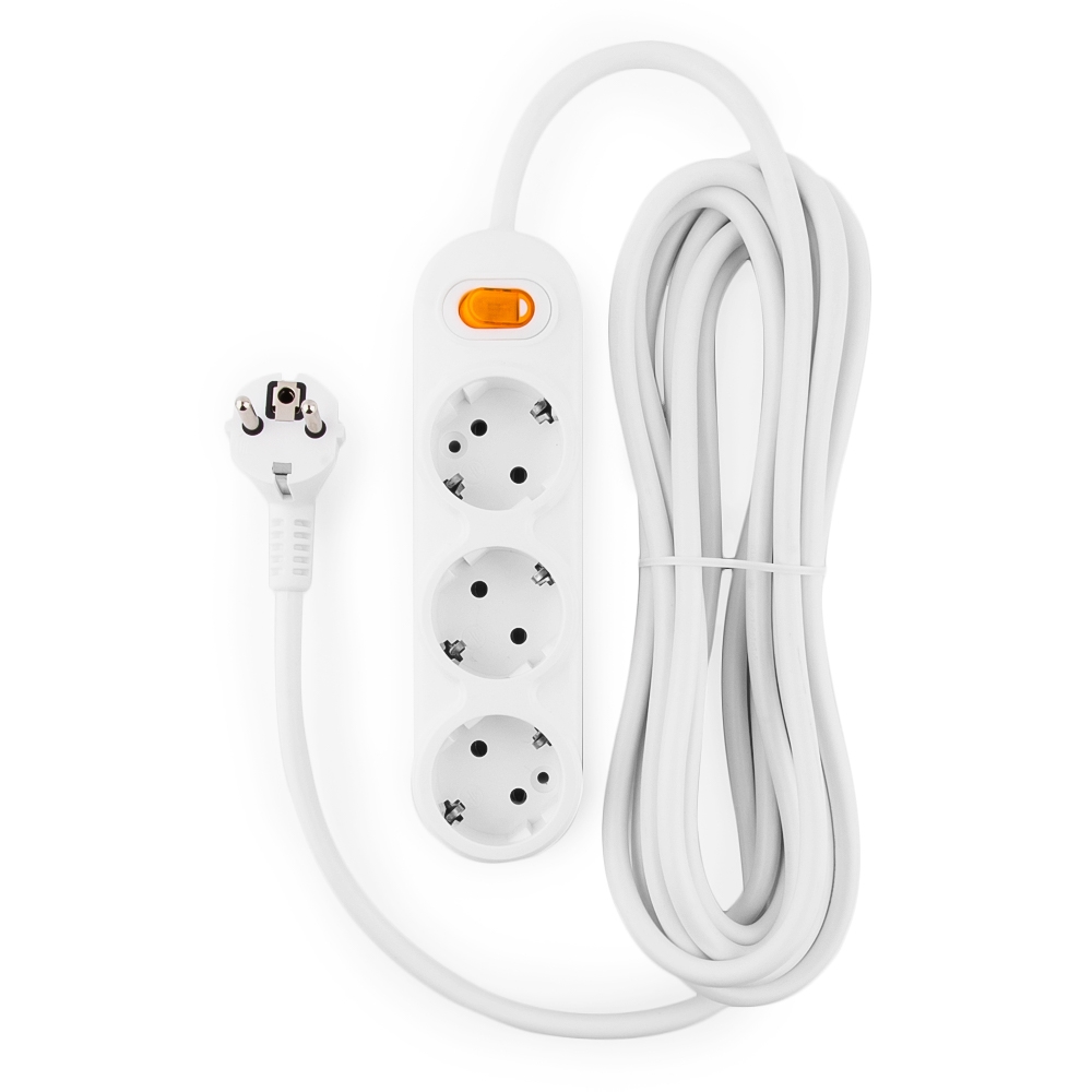 фото Удлинитель power cube 3 sockets 16a 5m pc-y-6-3s-5