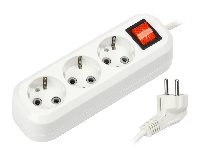 фото Удлинитель smartbuy 3 sockets 3m sbe-16-3-03-zs