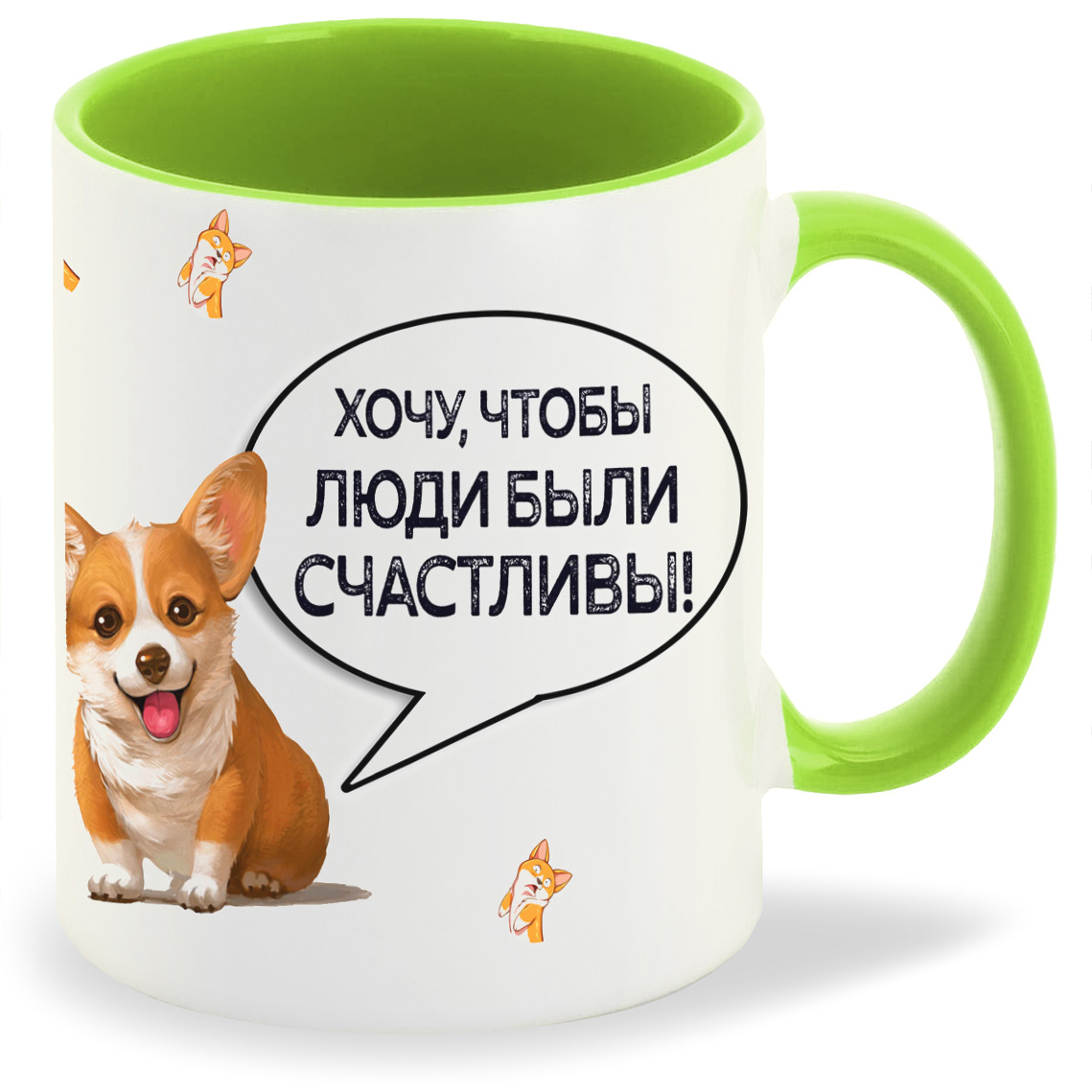

Кружка CoolPodarok Хэллоуин Ведьма Зелёные волосы, Хэллоуин Ведьма Зелёные волосы