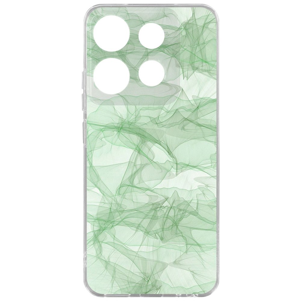 

Чехол-накладка Krutoff Clear Case Абстракт 8 для Tecno POP 7, Прозрачный