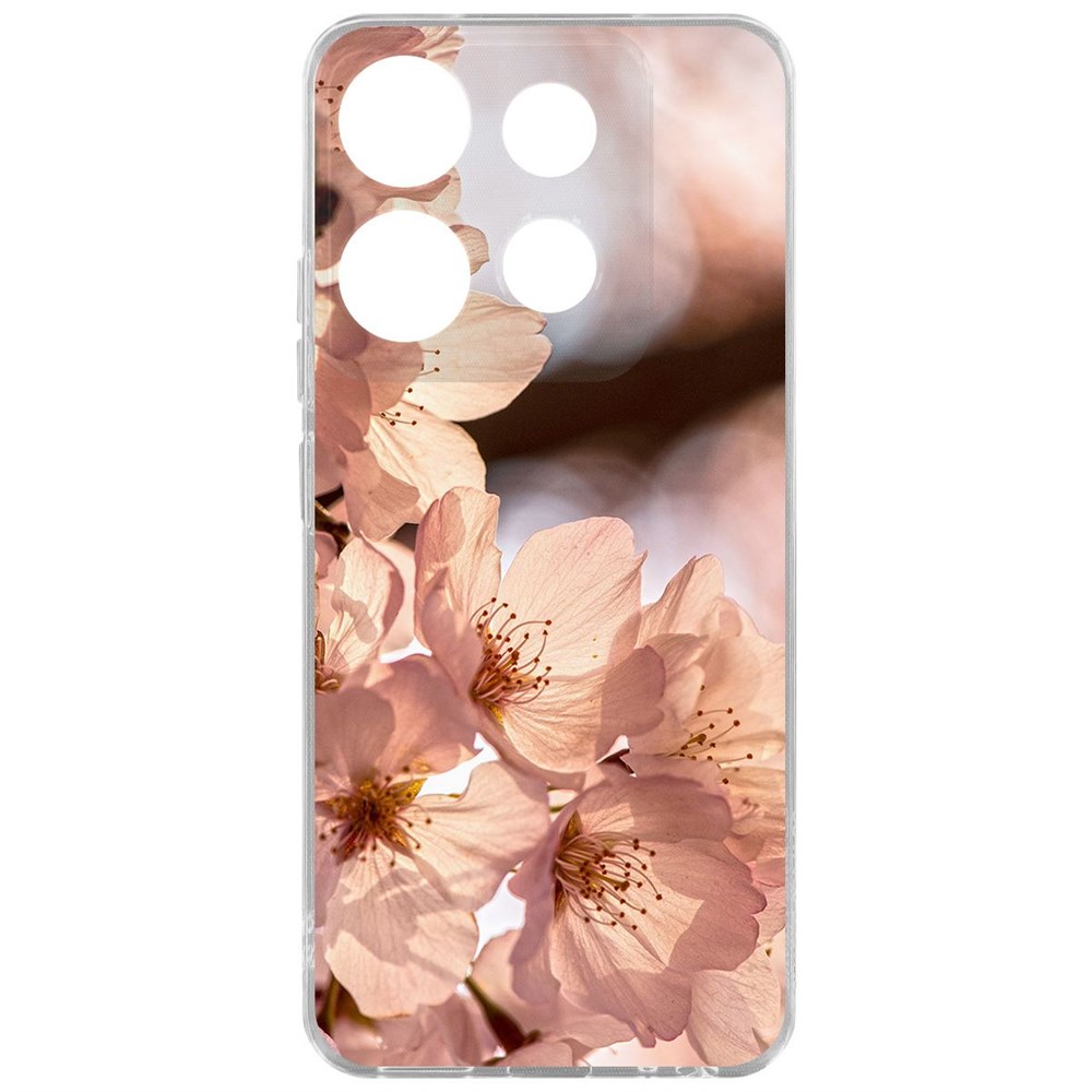 

Чехол-накладка Krutoff Clear Case Ранняя весна для Tecno POP 7, Прозрачный