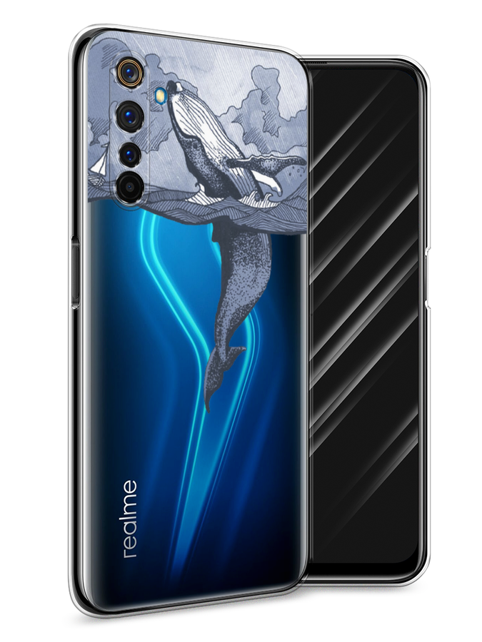 

Чехол Awog на Realme 6 Pro "Два измерения", Разноцветный, 252850-7