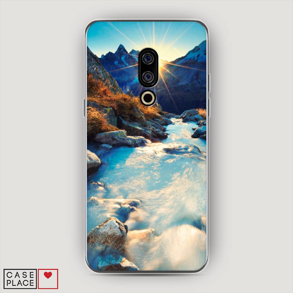 

Чехол Awog на Meizu 15 "Восход 7", Коричневый;белый;голубой, 72650-4
