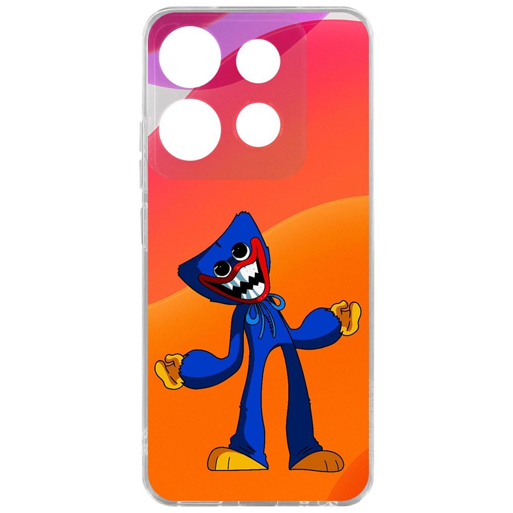 

Чехол-накладка Krutoff Clear Case Хаги Ваги для Infinix Smart 7, Прозрачный
