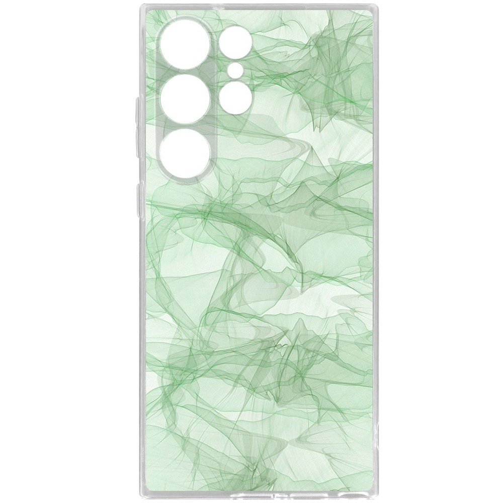 

Чехол-накладка Krutoff Clear Case Абстракт 8 для Samsung Galaxy S23 Ultra, Прозрачный