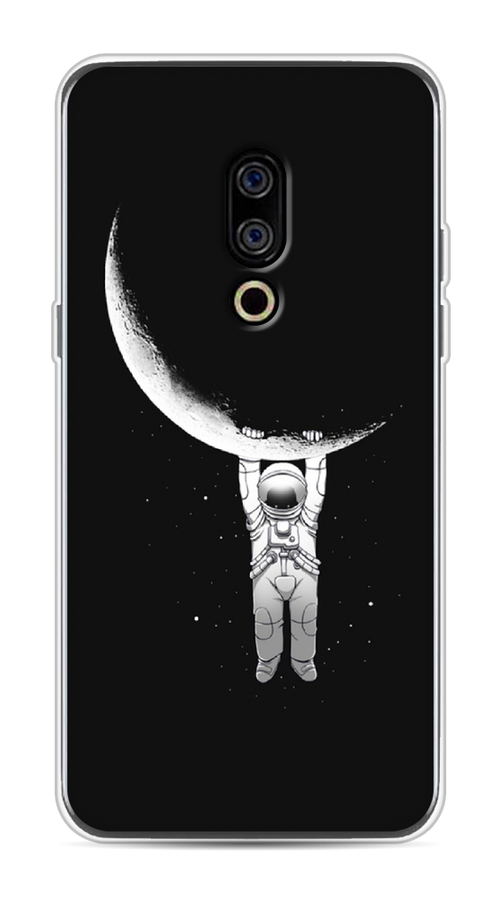

Чехол Awog на Meizu 15 "Космонавт", Белый;черный, 72650-4