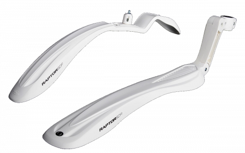 фото Raptor sde white - комплект крыльев для велосипедов с амортизаторами 24-28 simpla