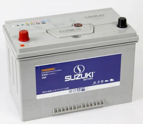 

Аккумуляторная батарея SUZUKI 6СТ-90.1 (105D31R) (ПП, бортик, азиатский типоразмер), 6СТ-90.1