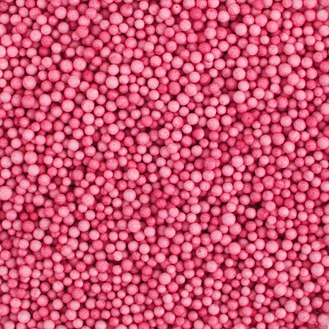 Шарики пенопласт Волна веселья Малиновый 2-4 мм, 10 г