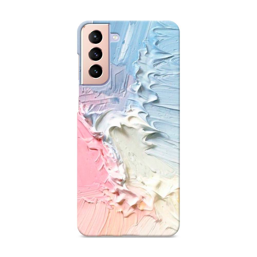 

Пластиковый чехол "Фруктовое мороженное" на Samsung Galaxy S21 +, 2102120-2