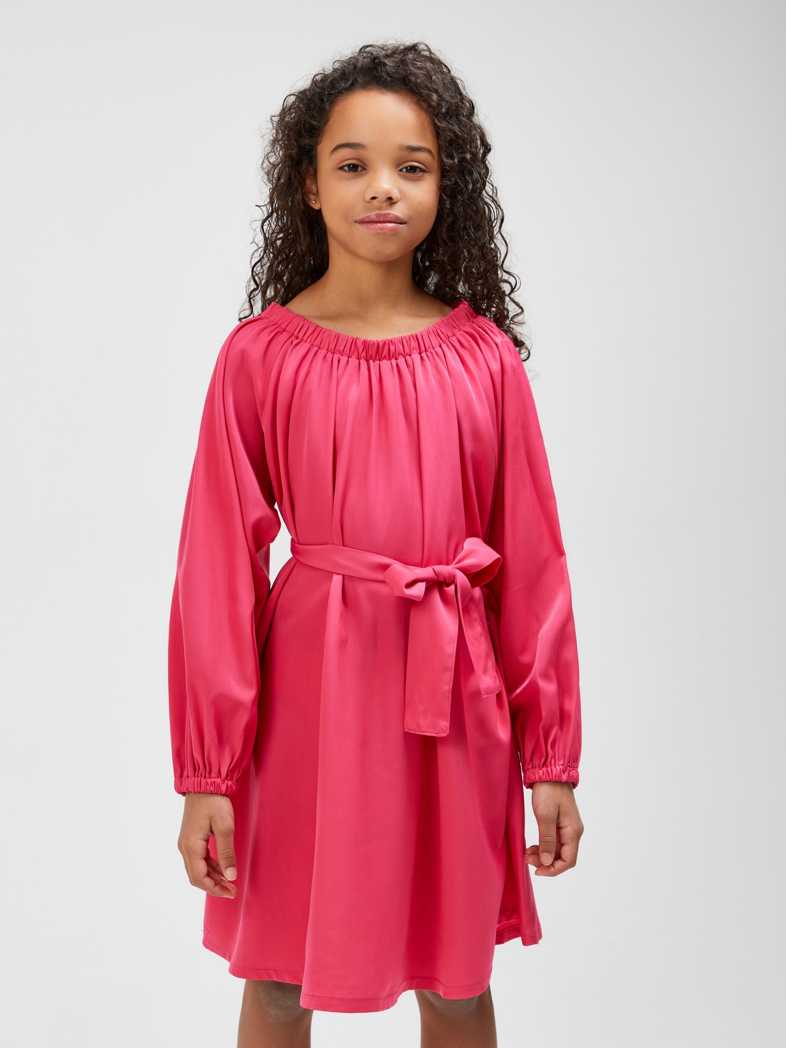 Платье детское Acoola 20210200712, розовый, 140