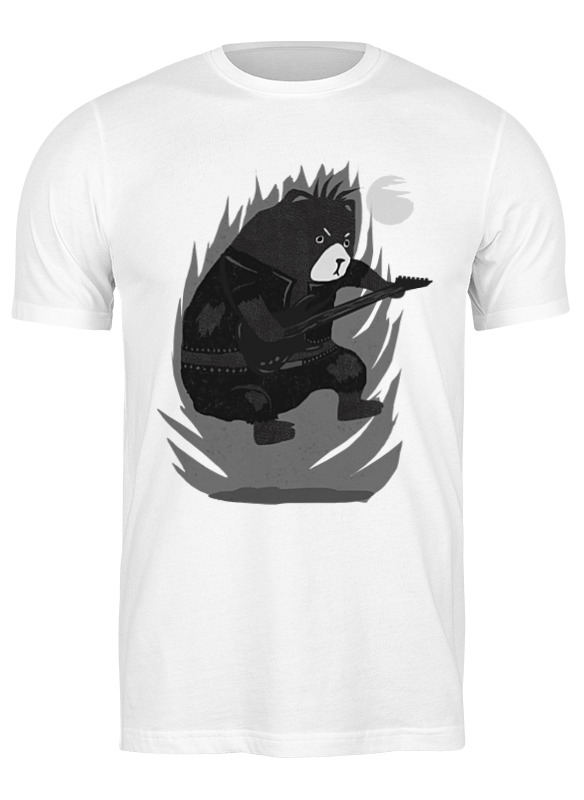 

Футболка мужская Printio Bad bear bass белая 3XL, Белый, Bad bear bass