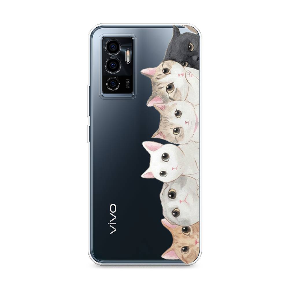 

Чехол Awog "Котики" для Vivo V23e