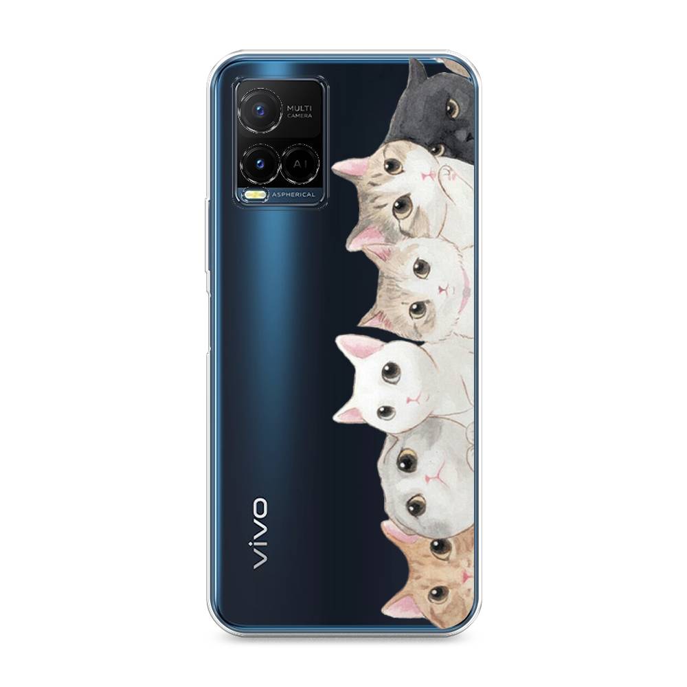 

Чехол Awog "Котики" для Vivo Y21