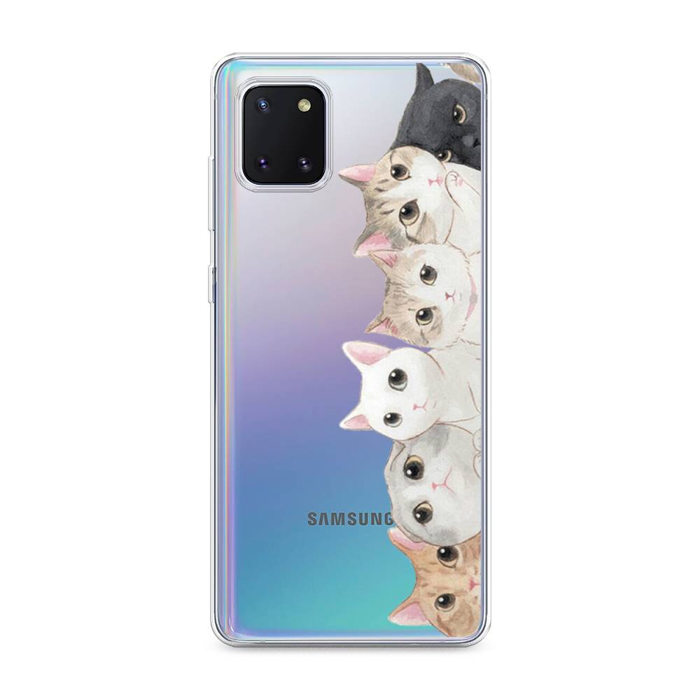 

Чехол Awog "Котики" для Samsung Galaxy Note 10 Lite