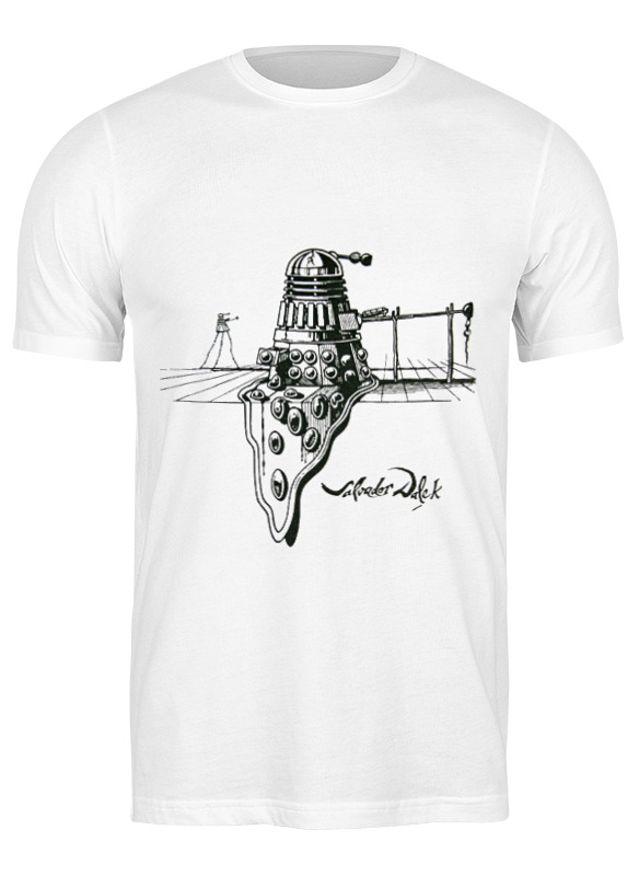 

Футболка мужская Printio Doctor who - dalek белая 3XL, Белый, Doctor who - dalek