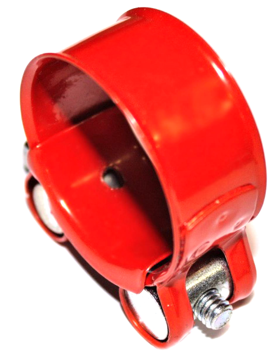 фото Силовой хомут comfort цвет красный, размер: 40-43 мм c.40-43.plr nobrand