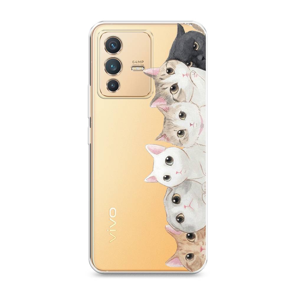 

Чехол Awog "Котики" для Vivo V23