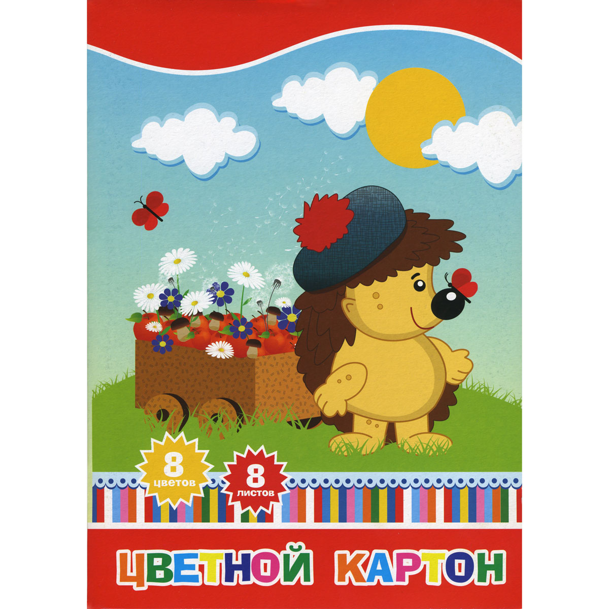

Картон Action Ежик