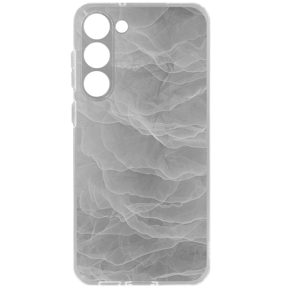 

Чехол-накладка Krutoff Clear Case Абстракт туман для Samsung Galaxy S23+, Прозрачный