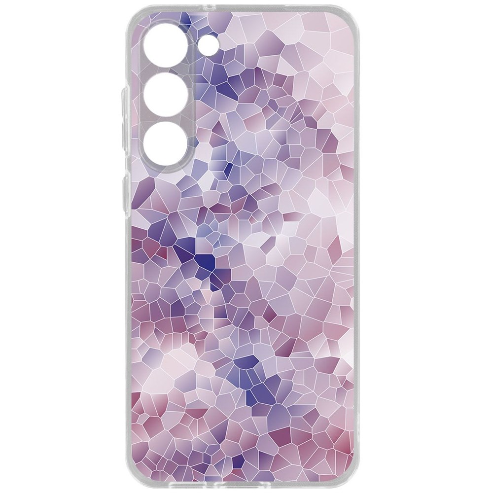 

Чехол-накладка Krutoff Clear Case Витраж 2 для Samsung Galaxy S23+, Прозрачный