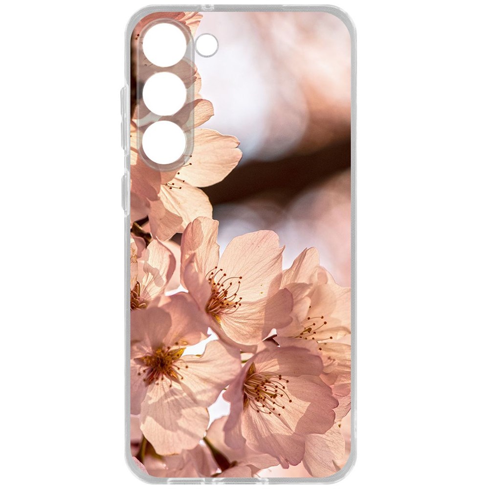 

Чехол-накладка Krutoff Clear Case Ранняя весна для Samsung Galaxy S23+, Прозрачный