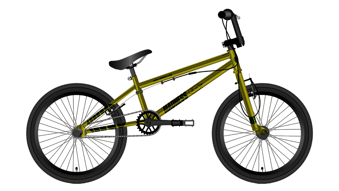 Велосипед Stark 23 Madness BMX 6 лакированная сталь, S