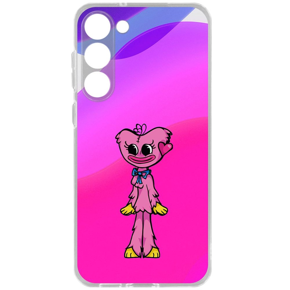 

Чехол-накладка Krutoff Clear Case Хаги Ваги - Киси Миси для Samsung Galaxy S23+, Прозрачный