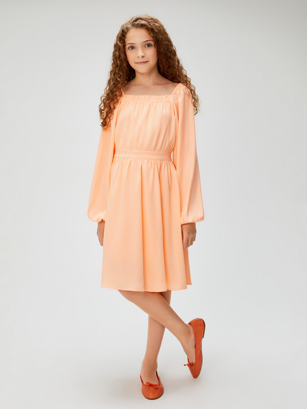 Платье детское Acoola 20210200713, оранжевый, 158