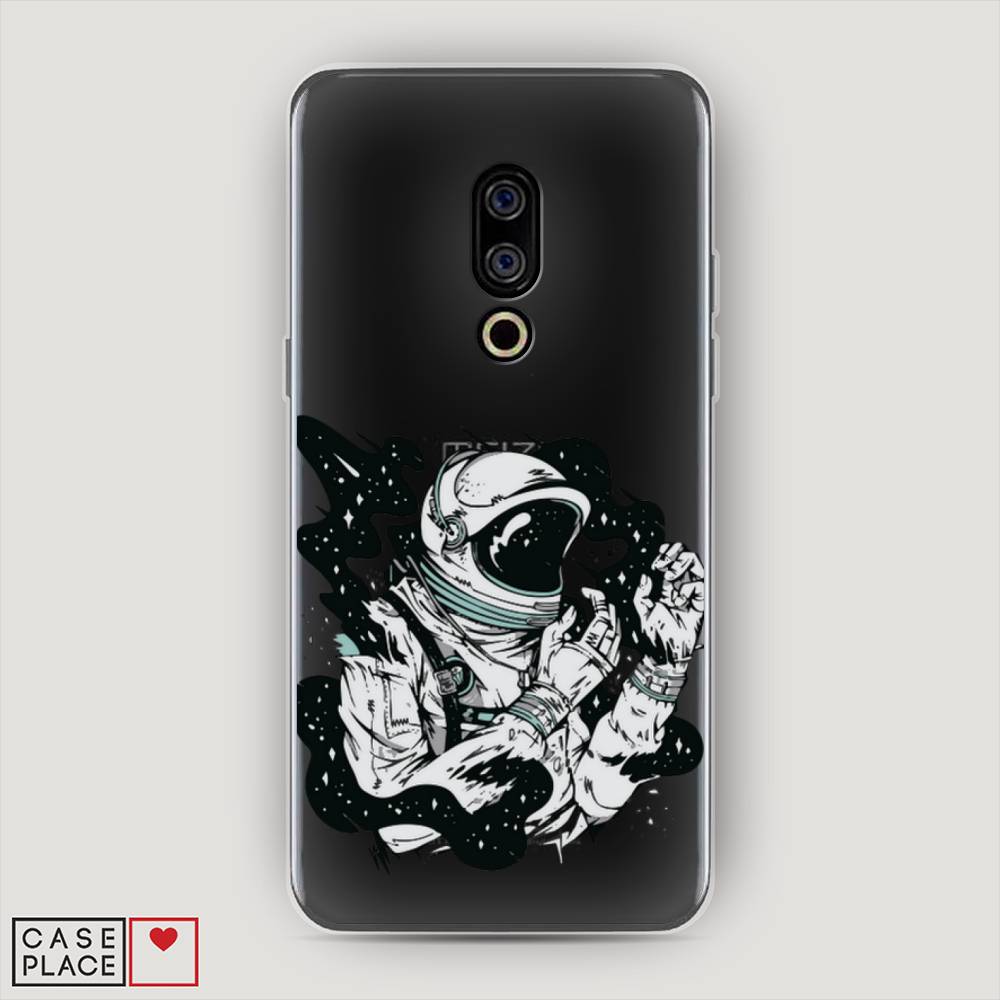 

Чехол Awog на Meizu 15 "Космонавт арт", Черный;белый;прозрачный, 72650-7