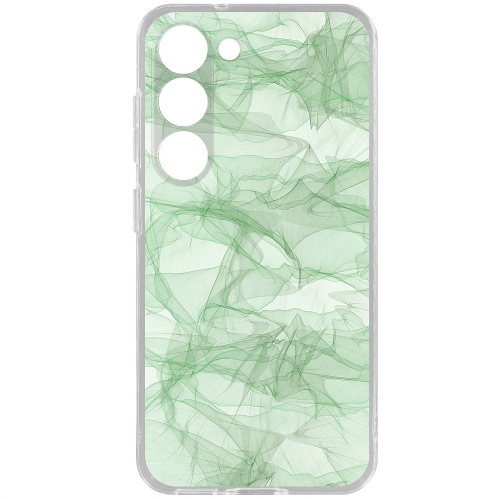 

Чехол-накладка Krutoff Clear Case Абстракт 8 для Samsung Galaxy S23, Прозрачный