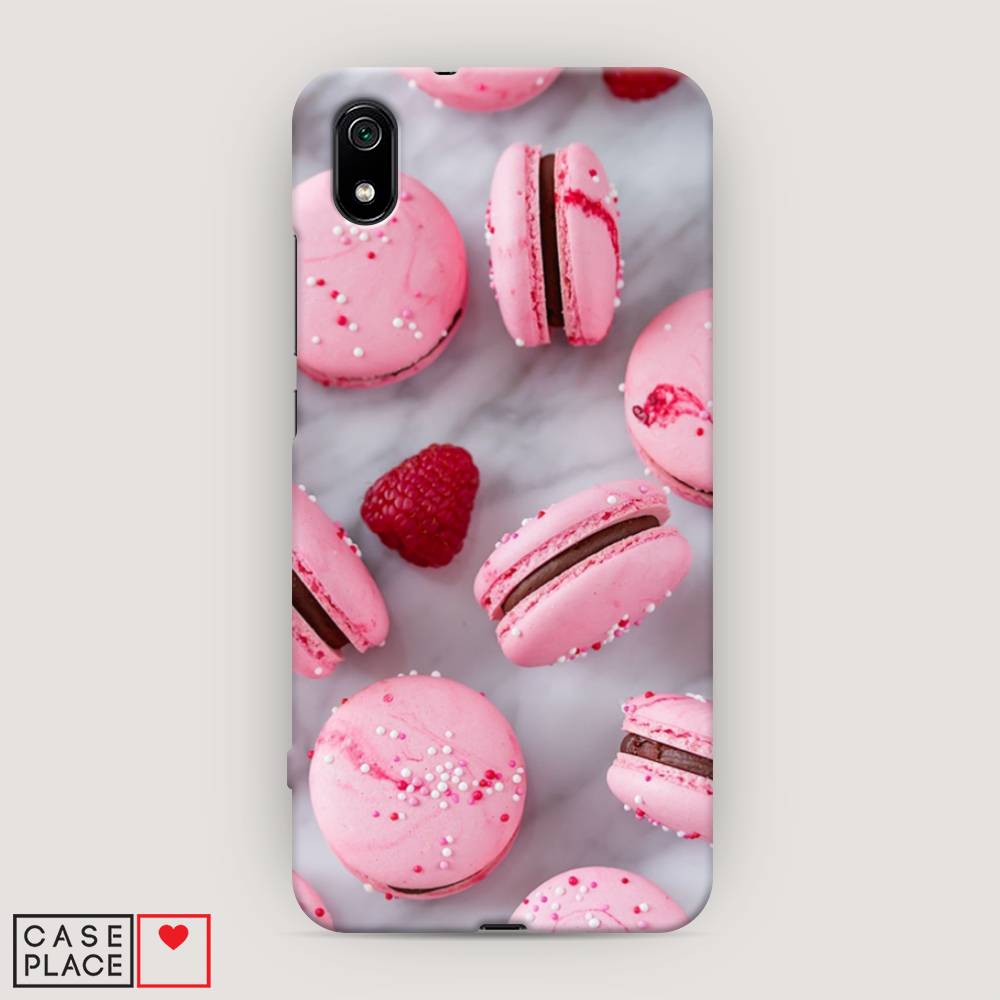 

Пластиковый чехол "Макарони с малиной" на Xiaomi Redmi 7A, 35420-7