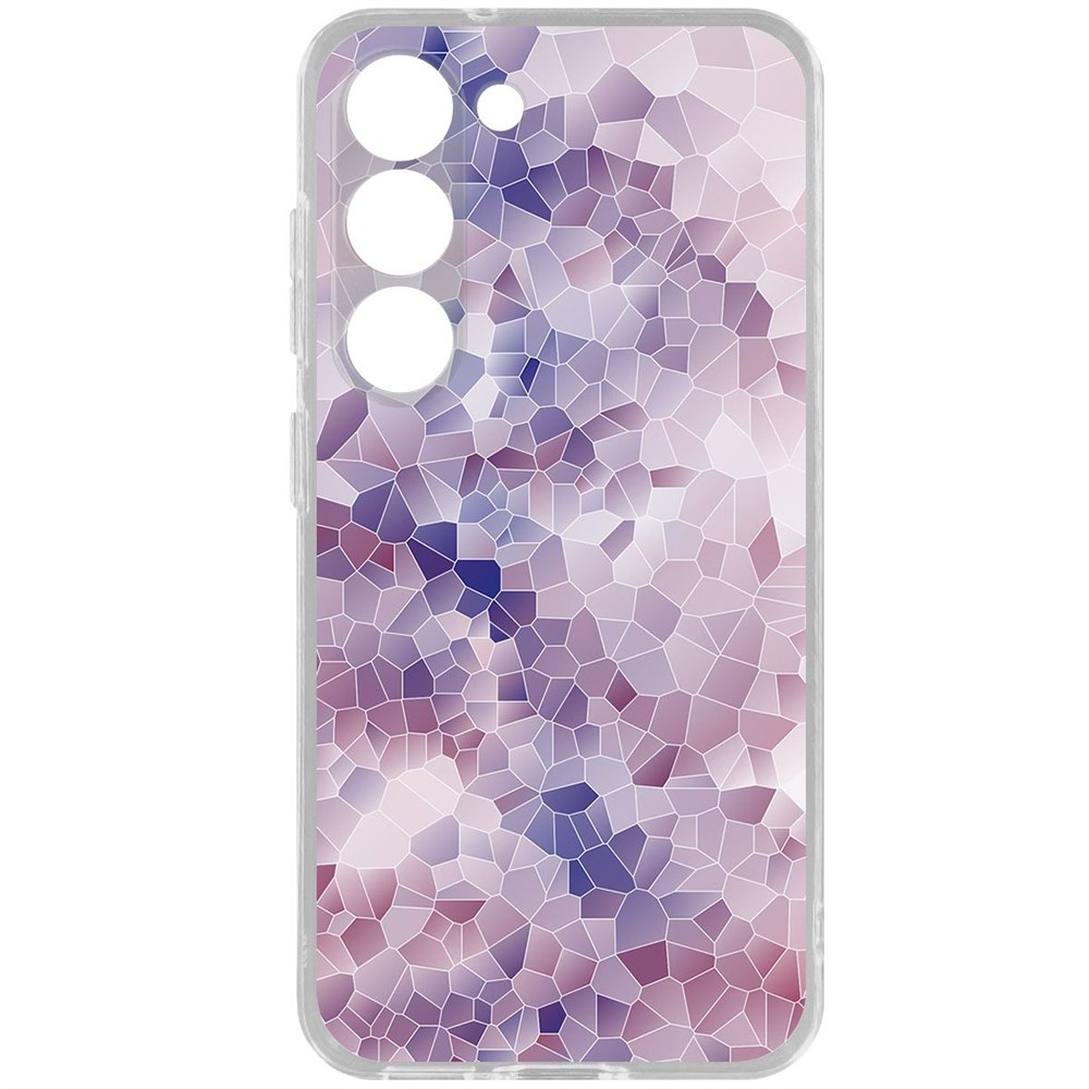 

Чехол-накладка Krutoff Clear Case Витраж 2 для Samsung Galaxy S23, Прозрачный