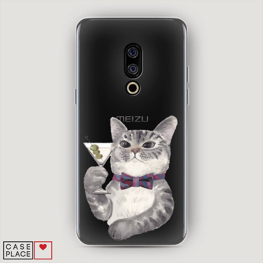 

Чехол Awog "Кот джентльмен" для Meizu 15