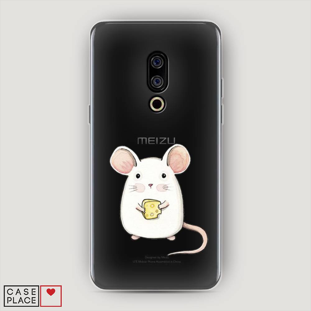 

Чехол Awog на Meizu 15 "Мышка", Белый;розовый;прозрачный, 72650-1