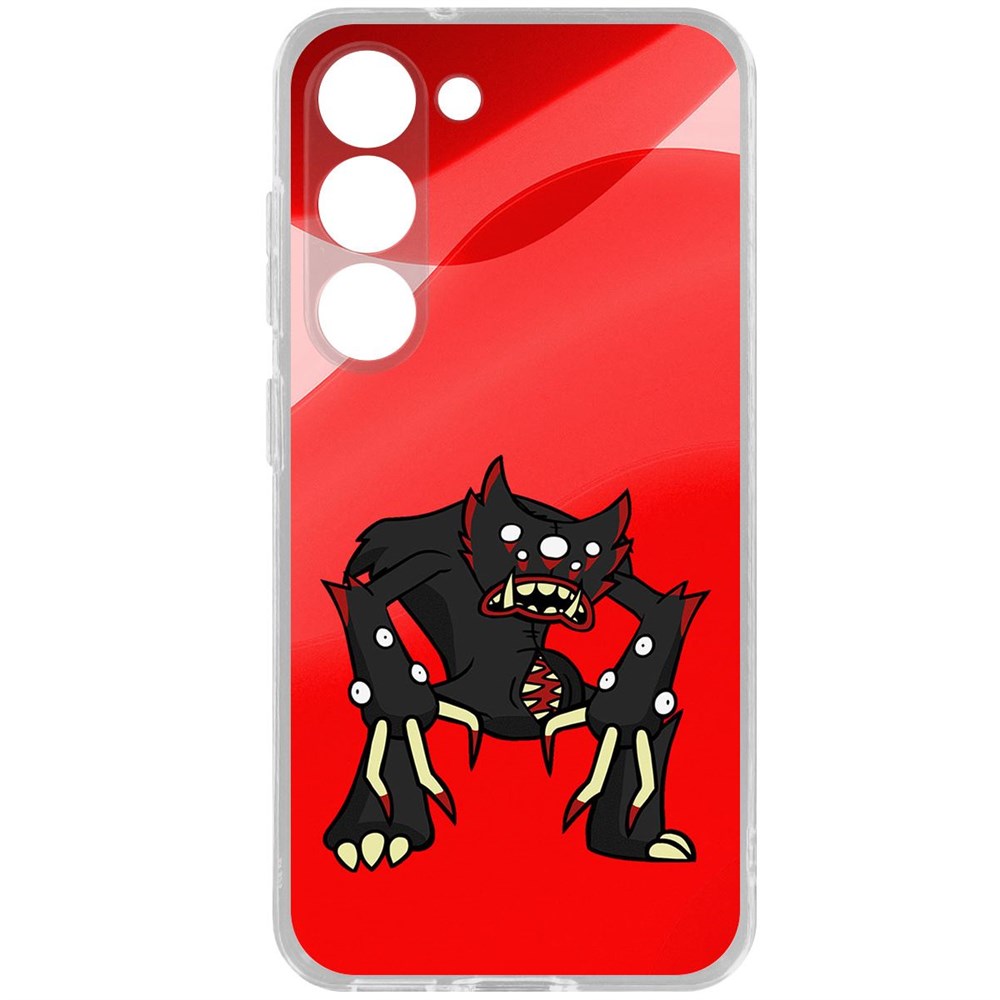 

Чехол-накладка Krutoff Clear Case Хаги Ваги - Килли Вилли для Samsung Galaxy S23, Прозрачный