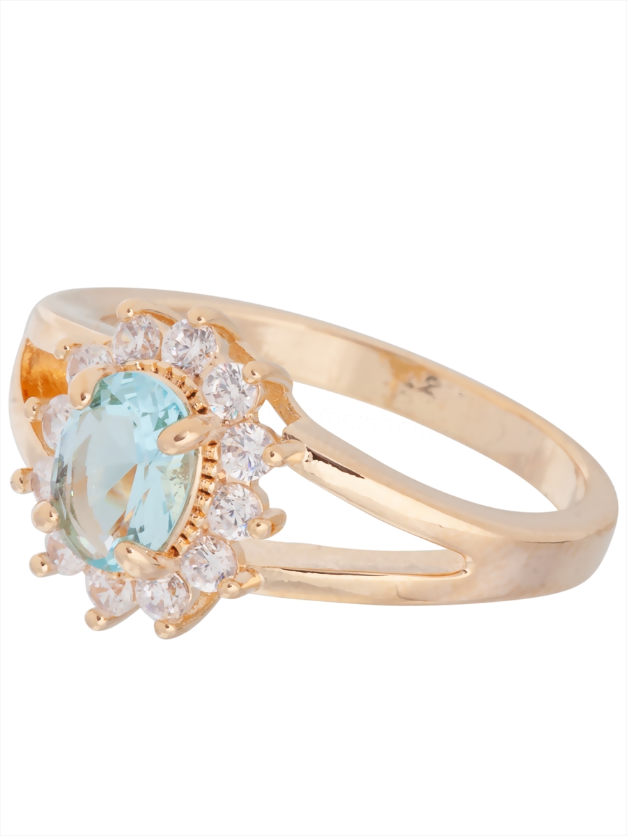 

Кольцо из бижутерного сплава р. 20 Lotus Jewelry 19R-029Blcz, фианит, 19R-029Blcz