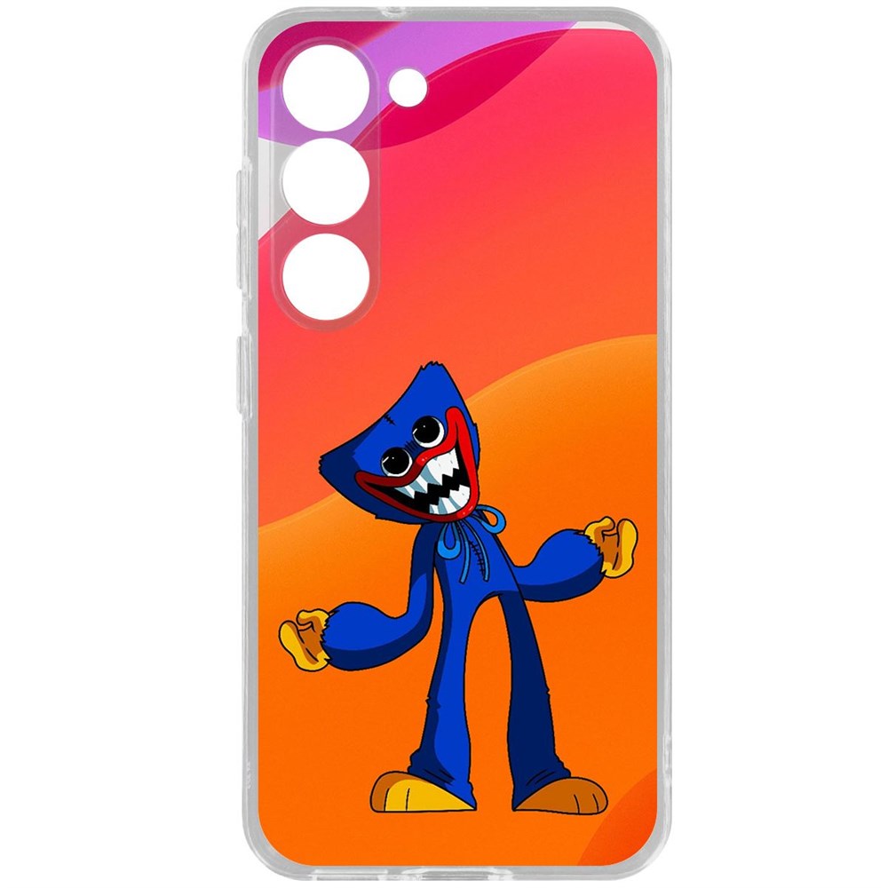Чехол-накладка Krutoff Clear Case Хаги Ваги для Samsung Galaxy S23