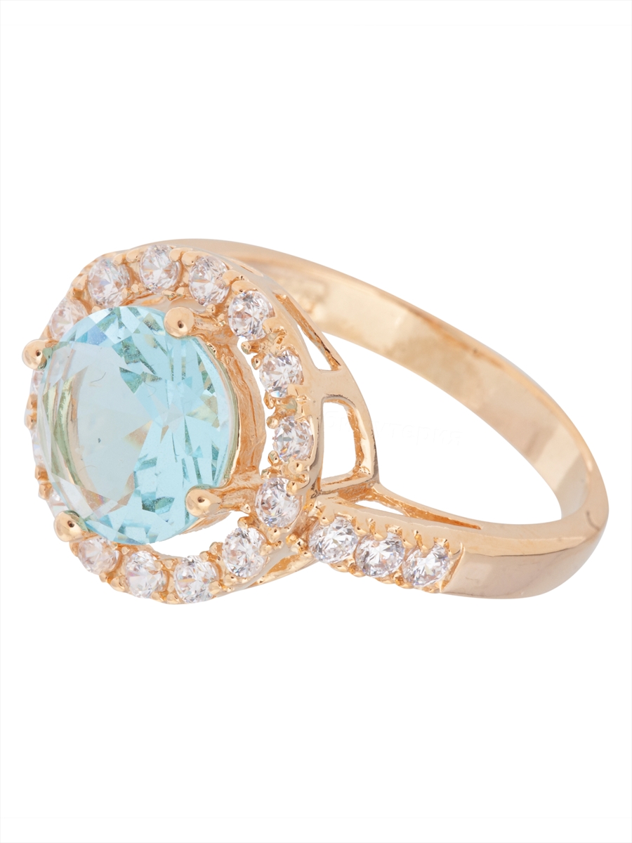 

Кольцо из бижутерного сплава р. 20 Lotus Jewelry 384R-007Blcz, фианит, 384R-007Blcz