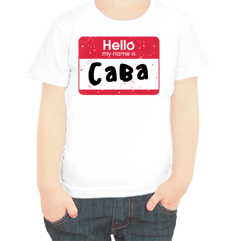 

Футболка мальчику белая 26 р-р hello сава, Белый, fdm_hello_sava