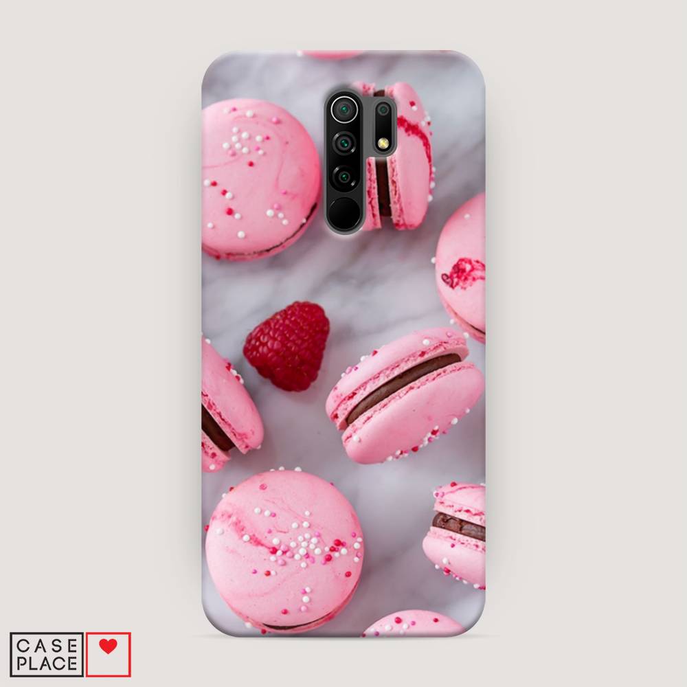 

Пластиковый чехол "Макарони с малиной" на Xiaomi Redmi 9, 38320-7