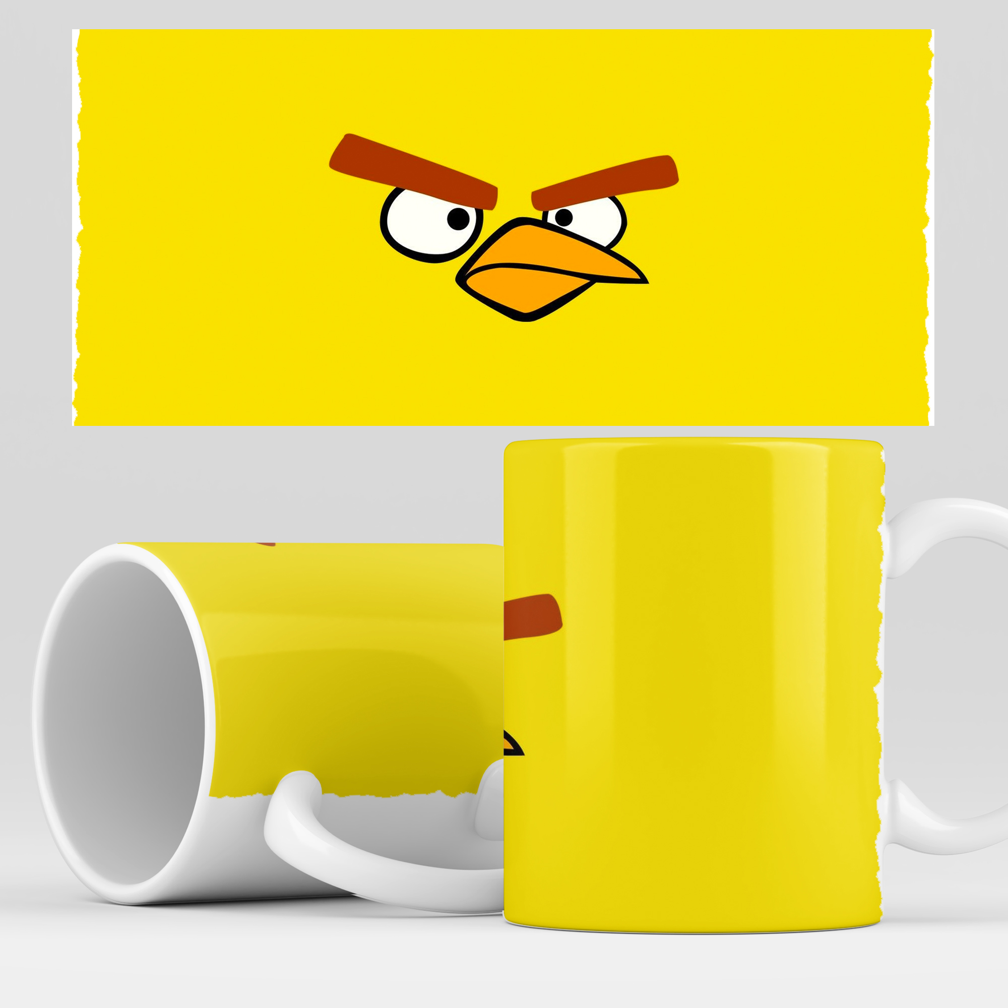 фото Кружка с принтом angry birds кружка с рисунком злые птички кружка детская rocketcup