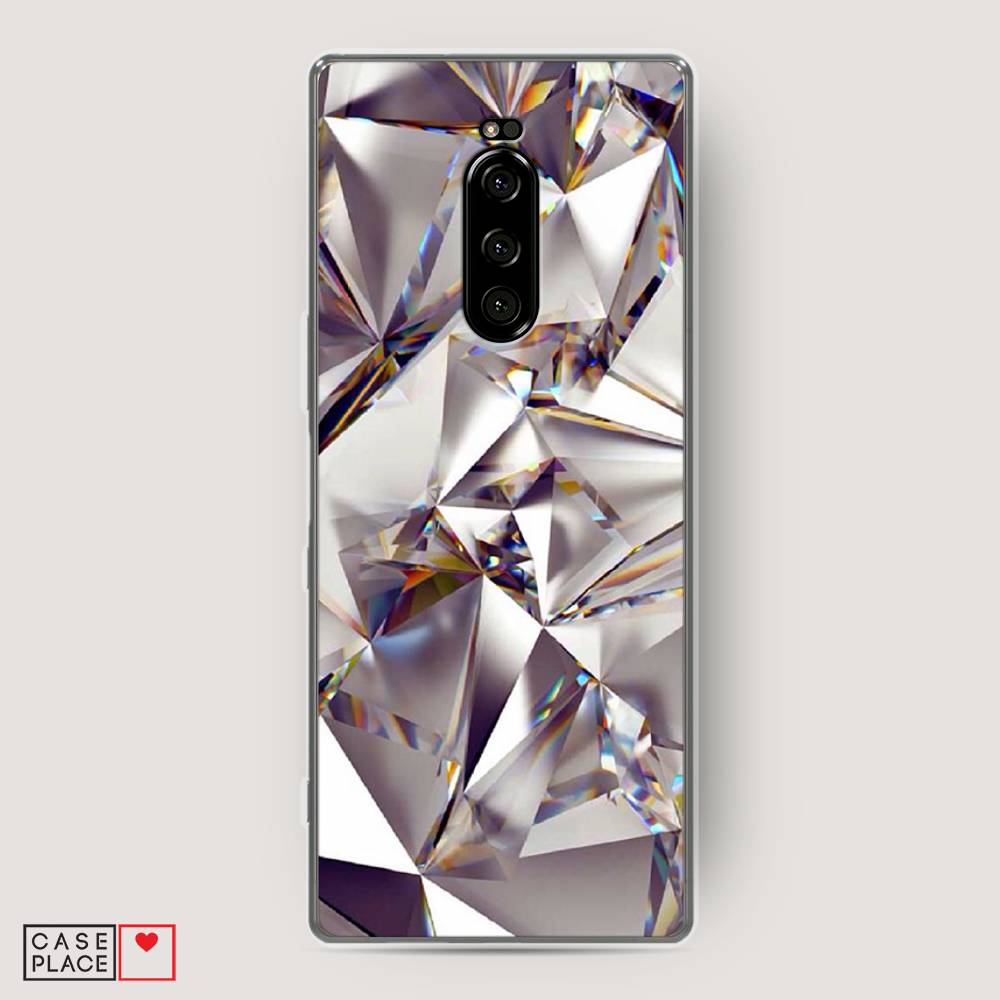 

Силиконовый чехол "Бриллианты" на Sony Xperia 1, 54250-7