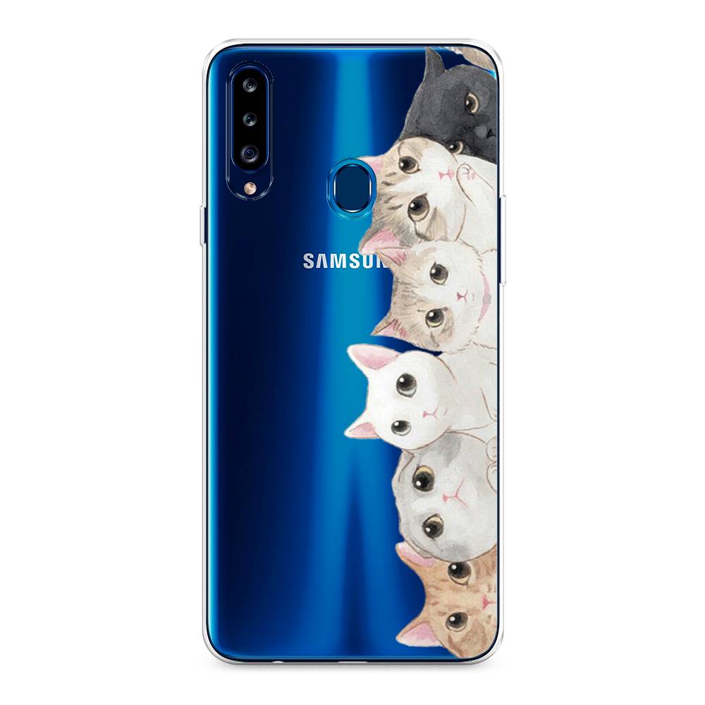 

Чехол Awog "Котики" для Samsung Galaxy A20s