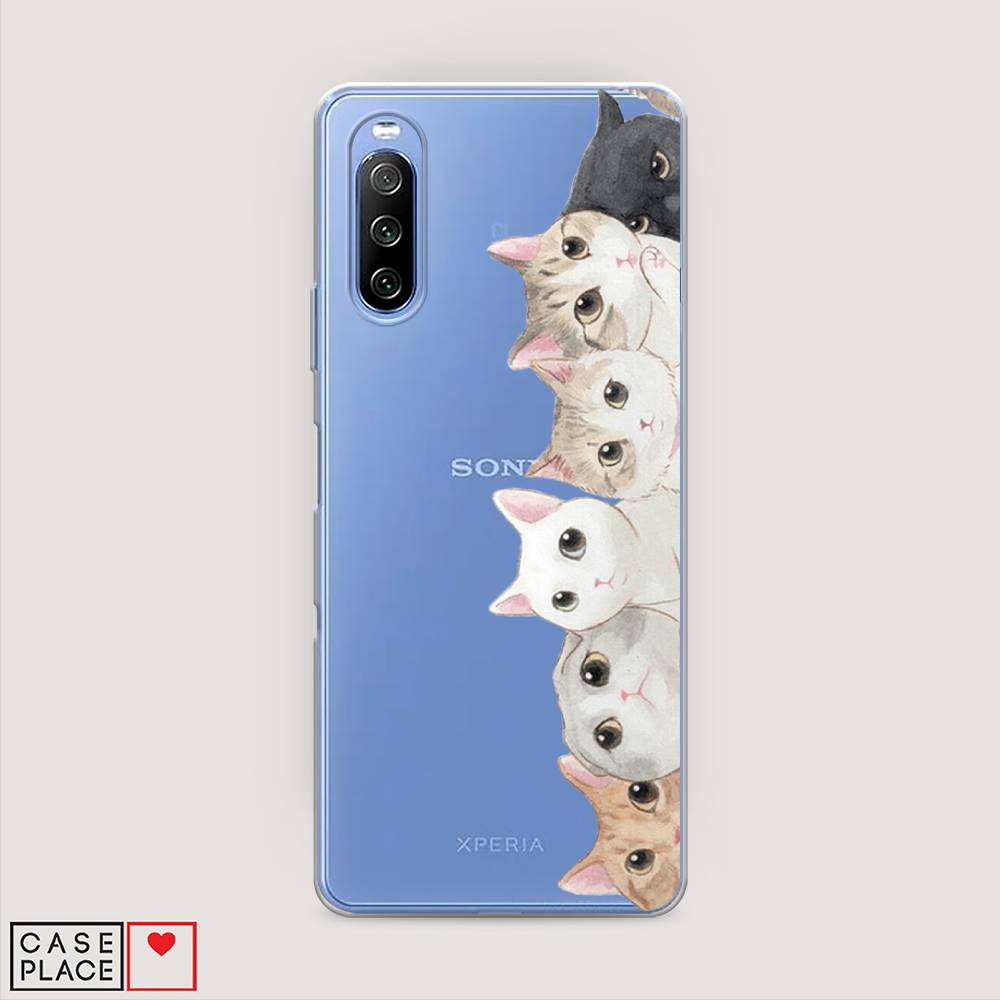 

Чехол Awog "Котики" для Sony Xperia 10 III