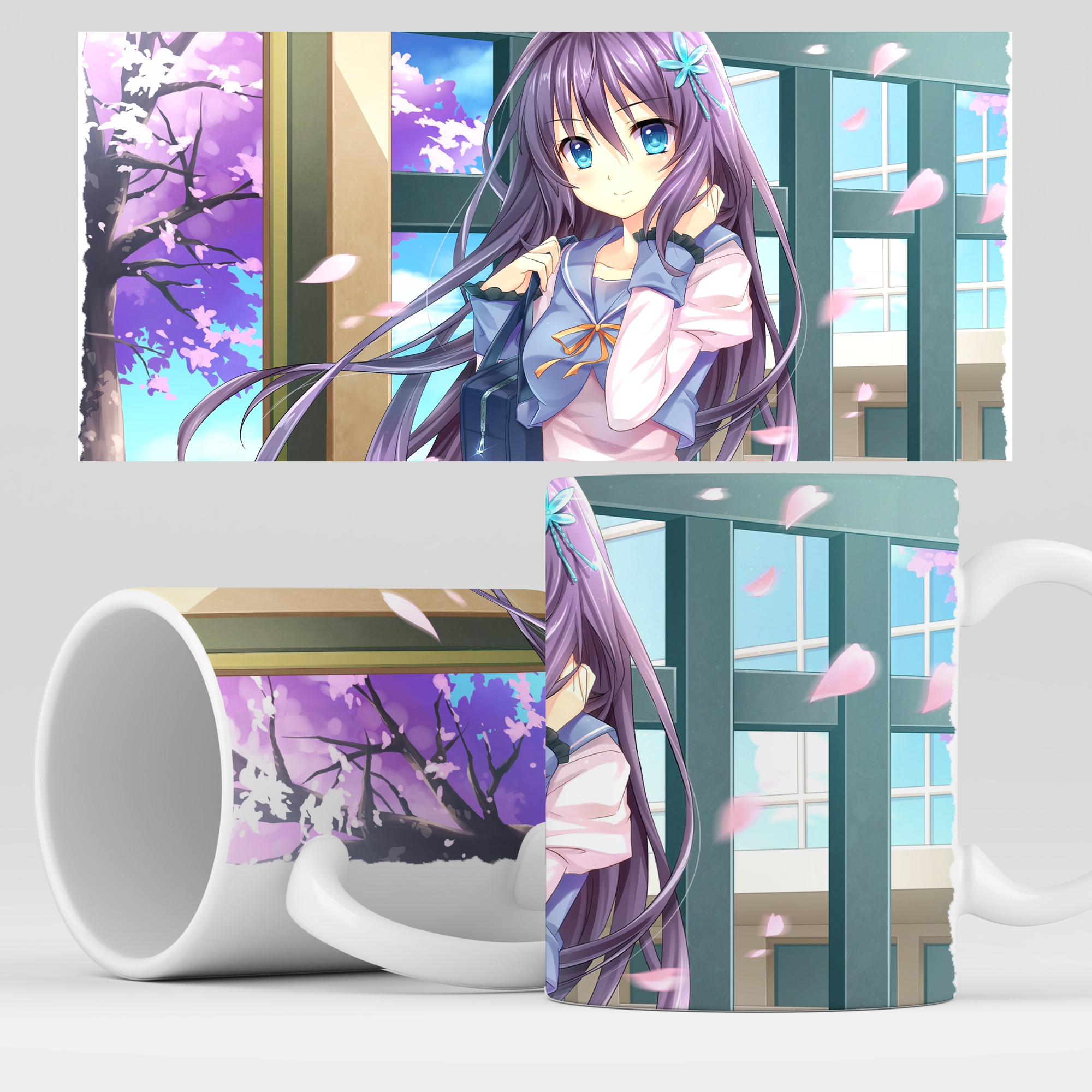 

Кружка RocketCup с принтом "Девушки Аниме", AnimeGirl06