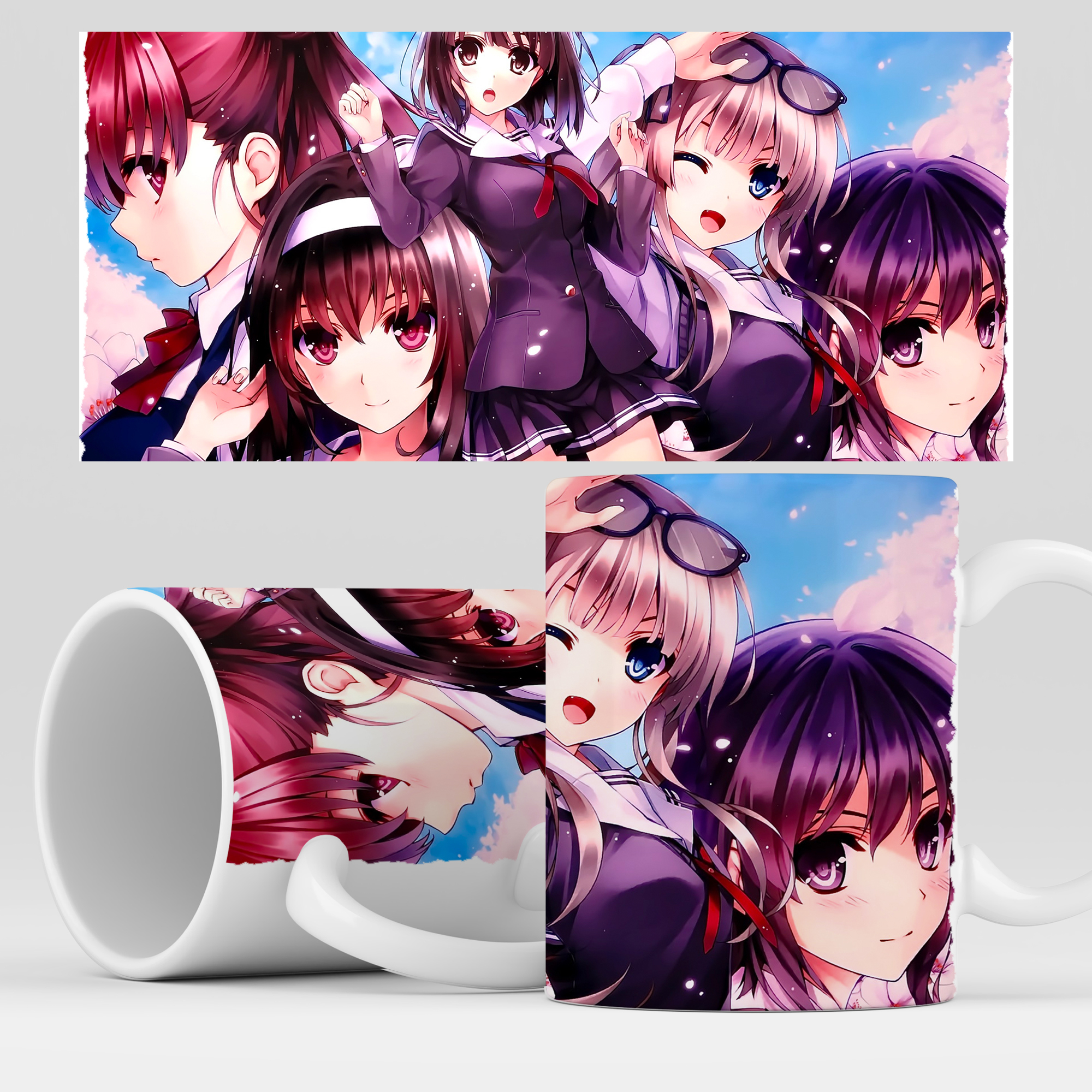 

Кружка RocketCup с принтом "Девушки Аниме", AnimeGirl09
