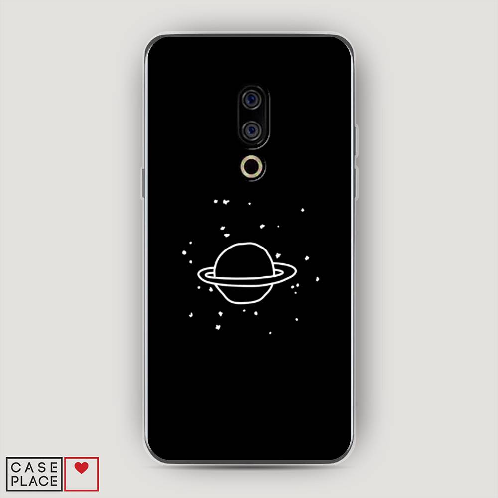 

Чехол Awog на Meizu 15 "Дудл Юпитера", Белый;черный, 72650-4