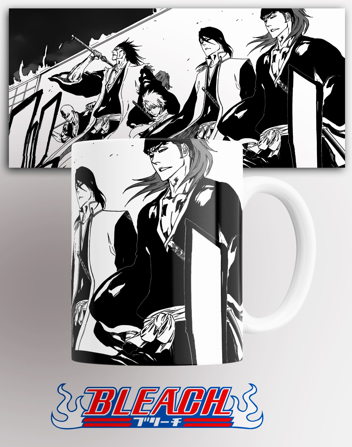 

Кружка аниме Блич Bleach 330 мл., Кружка аниме Блич Bleach 330 мл